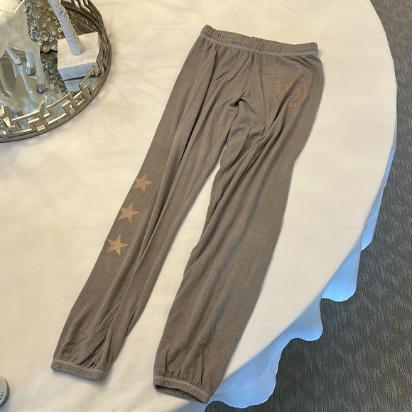 Lauren Moshi Tanzy Tiger Face and Star Sweatpants - Picture 1 of 4